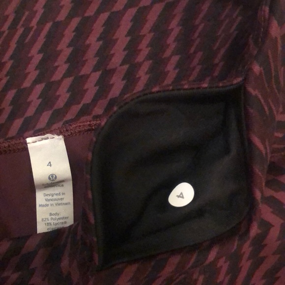 Lululemon capris leggings. 4 22” - Picture 5 of 7